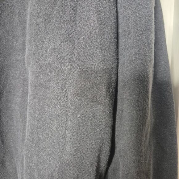 Michael Simon Black Long Sleeve Shirt Embroidery Christmas Vintage Size Large - Picture 4 of 4